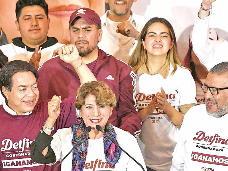 Arrebatan bastión al PRI; Morena termina con 94 años de dominio tricolor en el Edomex