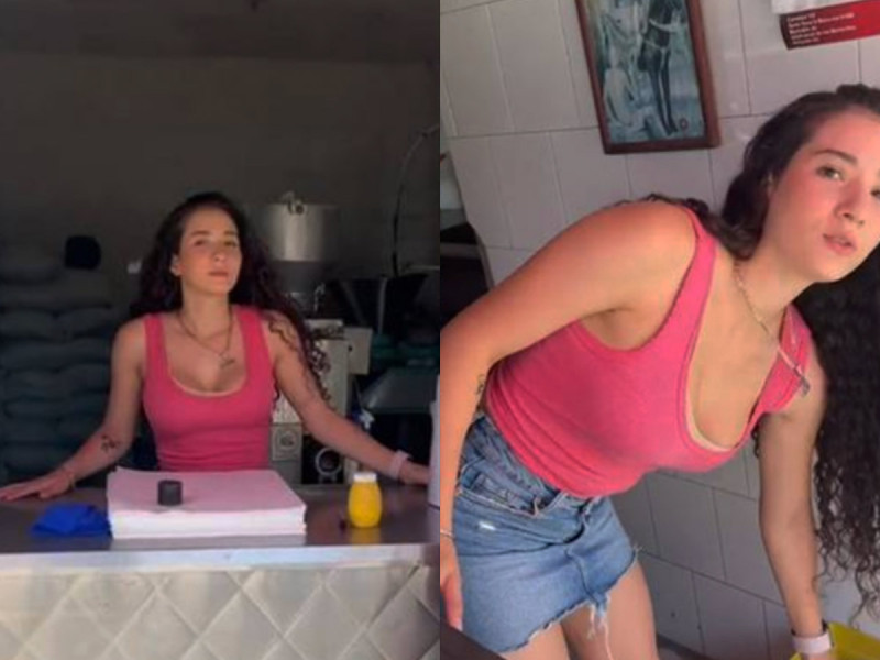 ‘Doña Mary’ es la guapa vendedora de tortillas que se viraliza en redes