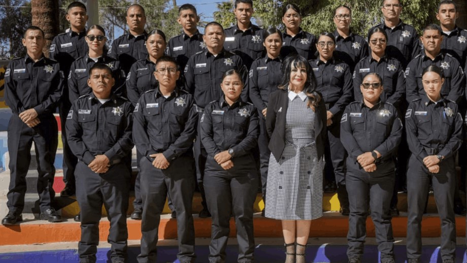 SE INCORPORAN 25 NUEVOS POLICÍAS A DIRECCIÓN DE SEGURIDAD