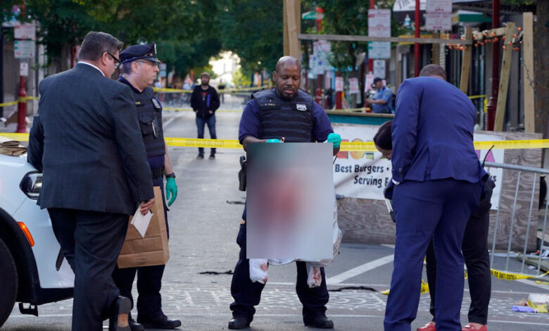 Tiroteo en EU deja 3 muertos y 6 heridos en Filadelfia