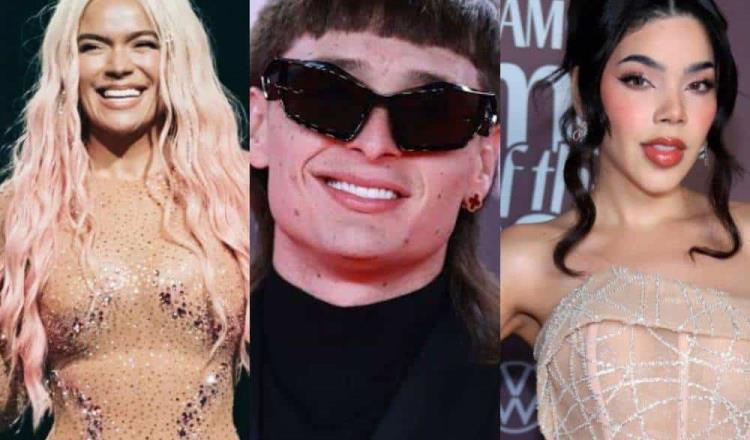 Peso Pluma, Kenia, Feid y Karol G fueron de los más escuchados en Spotify